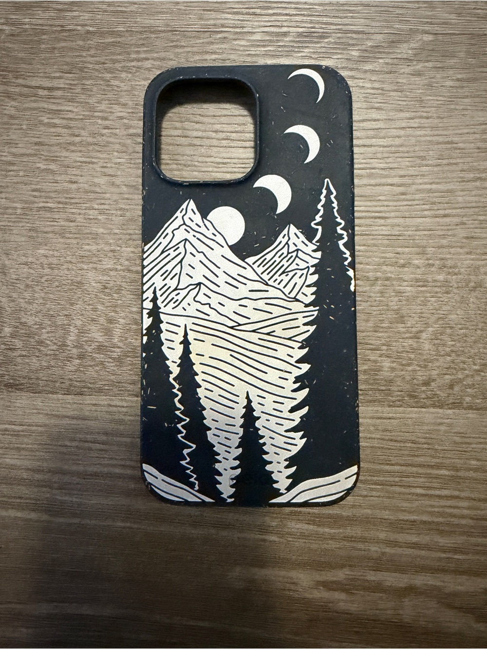 PELA Black Mountain & Moon iPhone 16 ProMax Case